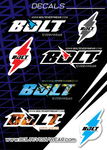 Bolt Everywear Decal Sheet
